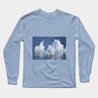 USA. Alaska. Flowing Ice. Long Sleeve T-Shirt
